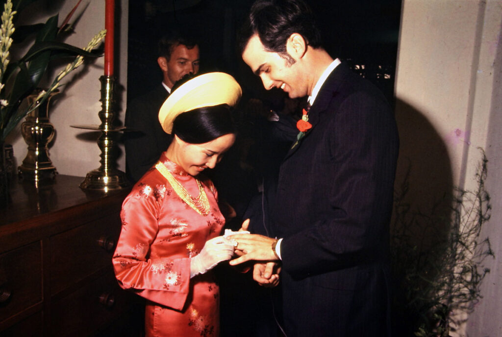 Marriage to Pham thi Hoa